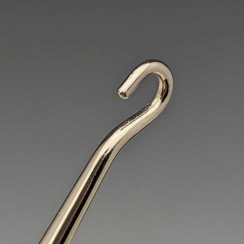 1913 年英國古董純銀手柄鞋拔鈕扣掛鉤套裝裝在 J & R Griffin 盒中